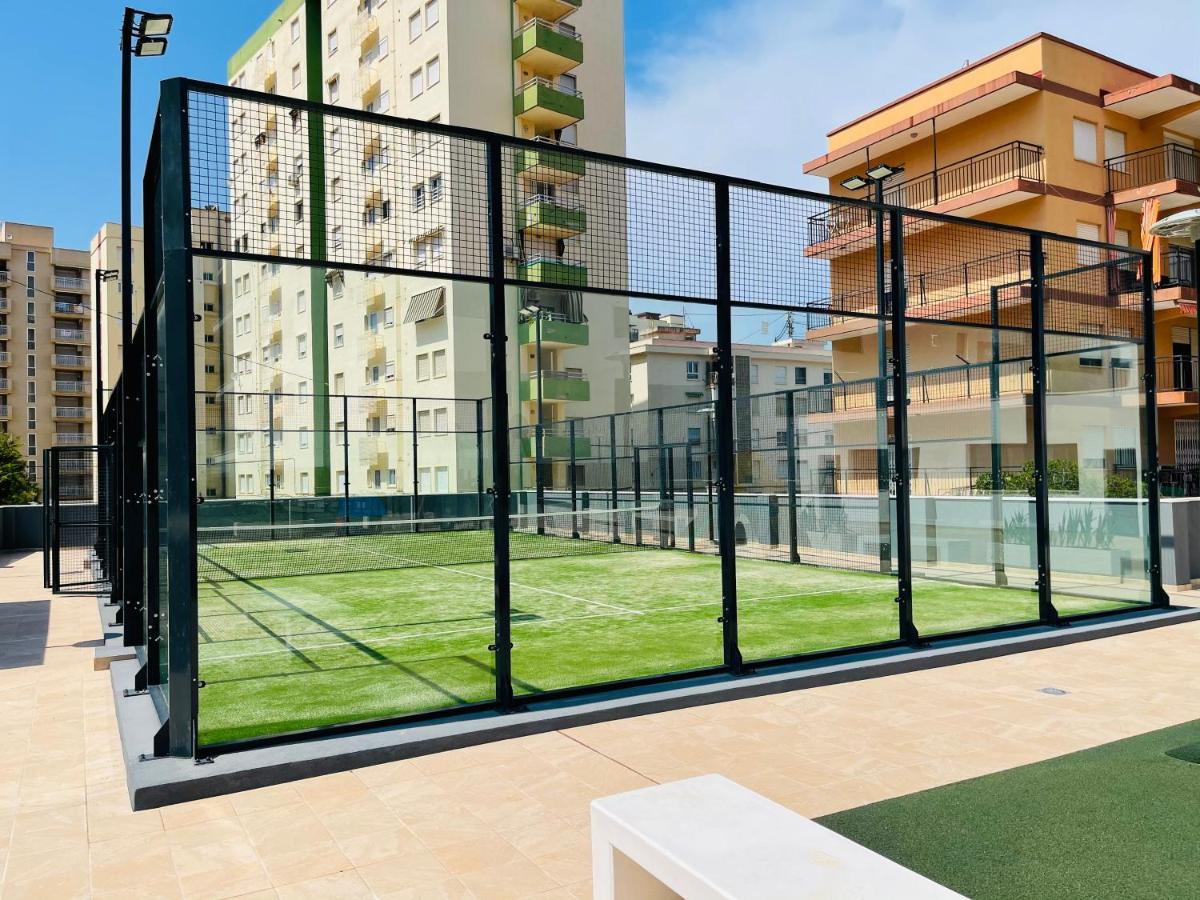 Apartamento Nuevo Junto Al Mar Con Plaza De Garaje!! Perfecto Para Familias Playa de Gandia Eksteriør bilde